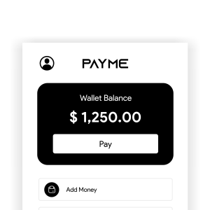 PayMe Home Screen
